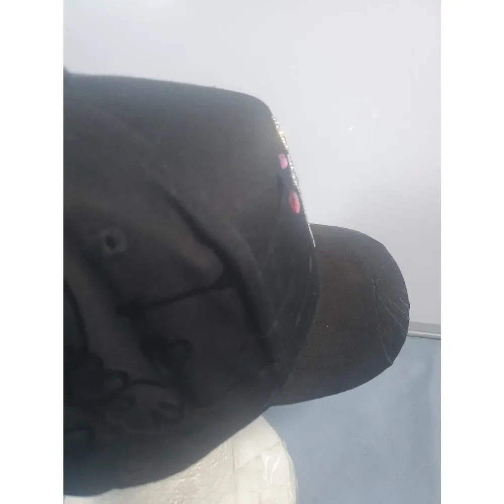 31 Hats Thirty One NY Lovestruck Snapback Hat Black Valentine Sweethearts New